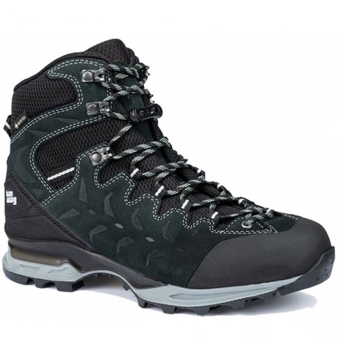 Hanwag Damen Wanderstiefel In Petrol/Mint