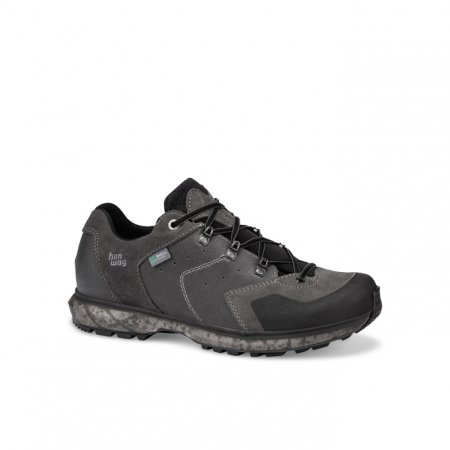 Hanwag Herren Tarso Low Es-Asphalt/Schwarz