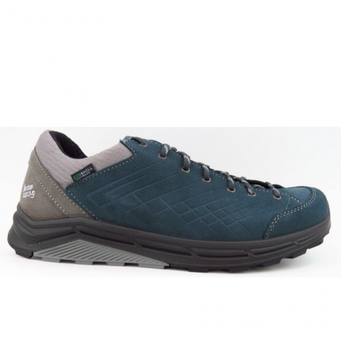 Hanwag Herren Coastrock Low Es Wanderschuh In Blau/Grau