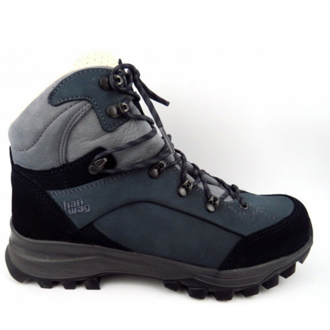 Hanwag Damen Alta Bunion Ii Lady Ll Wanderstiefel In Navy/Light Grey