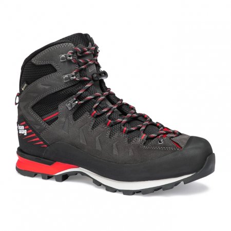 Hanwag Herren Makra Progtx-Asphalt/Rot