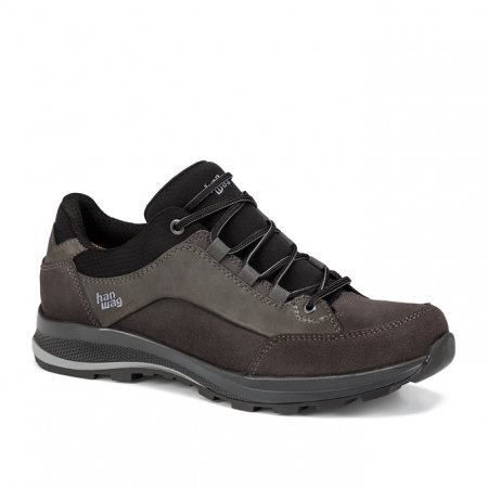 Hanwag Herren Banks Low Ll - Asphalt/Schwarz
