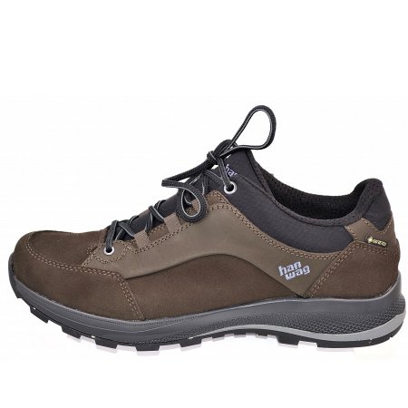 Hanwag Herren Banks Low Gtx Mocca Wanderschuh In Mocca