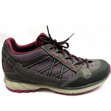 Hanwag Damen Belorado Ii Tubetec Lady Wanderschuh In Asphalt/Dark Garnet