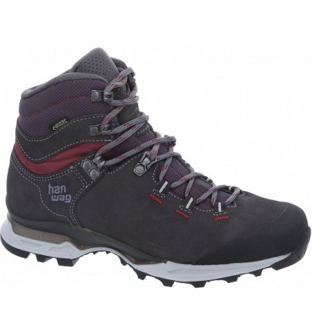 Hanwag Damen Tatra Light Lady Gtx Wanderschuh In Asphalt/Rot