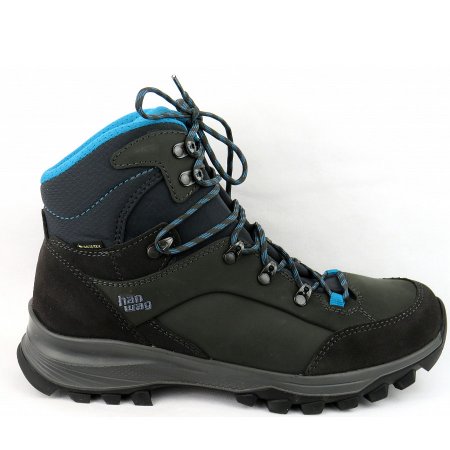 Hanwag Damen Banks Lady Gtx Asphalt Wanderstiefel In Asphalt Ocean