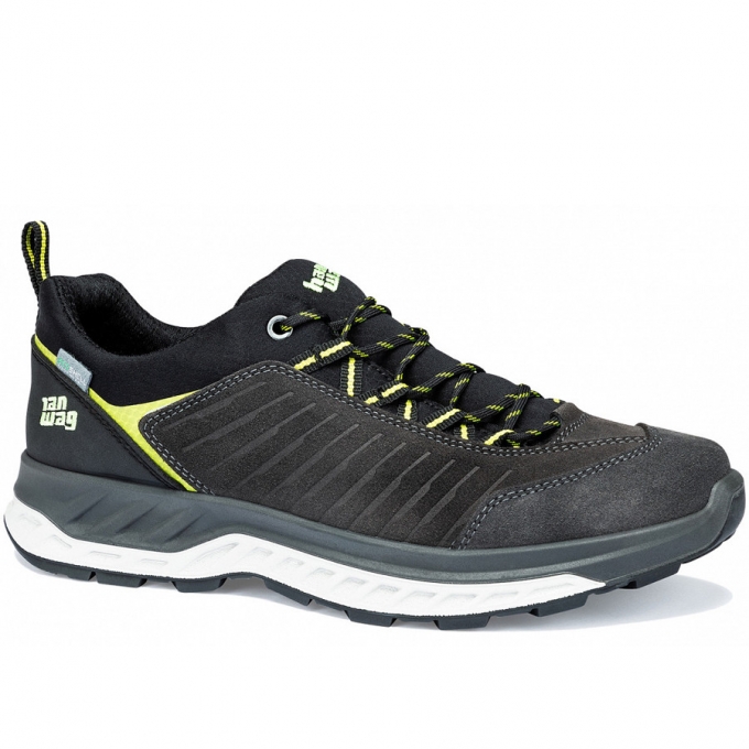 Hanwag Herren In Asphalt/Yellow