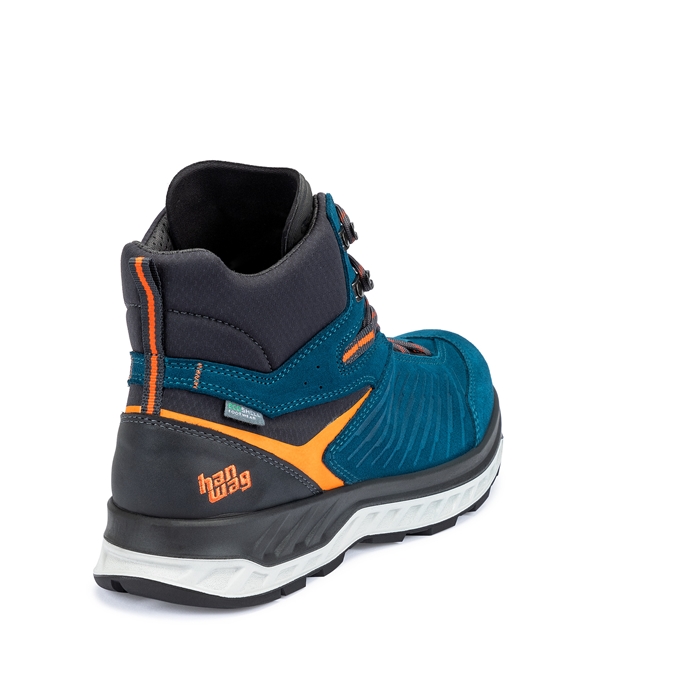 Hanwag Herren Blueridge Es - Seeblau/Orange
