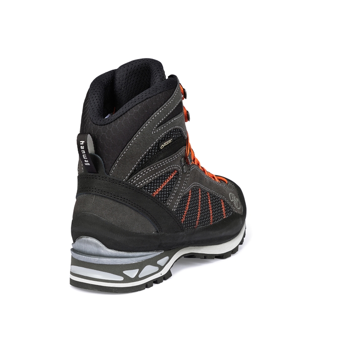 Hanwag Herren Makra Combi Gtx-Asphalt/Orange