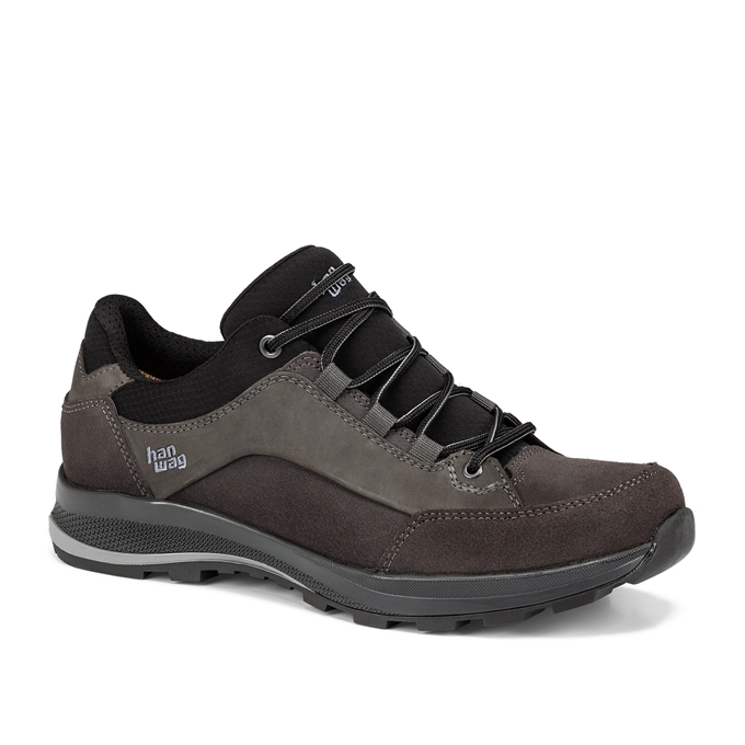 Hanwag Herren Banks Low Ll - Asphalt/Schwarz