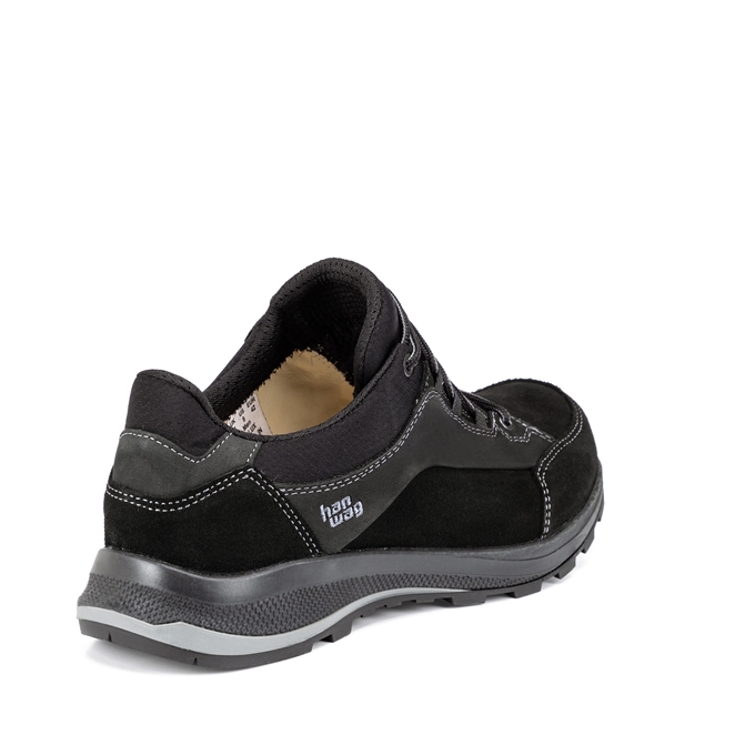 Hanwag Herrenschuh Banks Low Ballion Ll - Schwarz/Schwarz