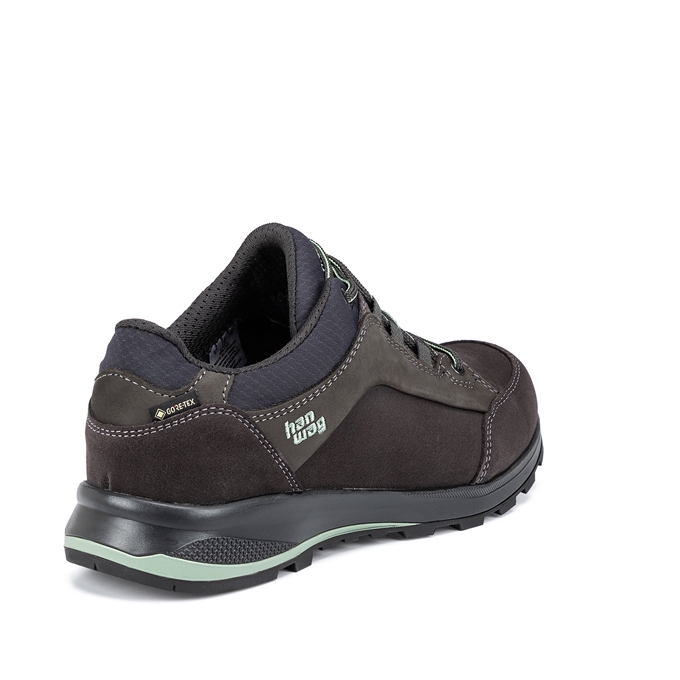 Hanwag Damen Banks Low Bunion Lady Gtx - Asphalt/Mint
