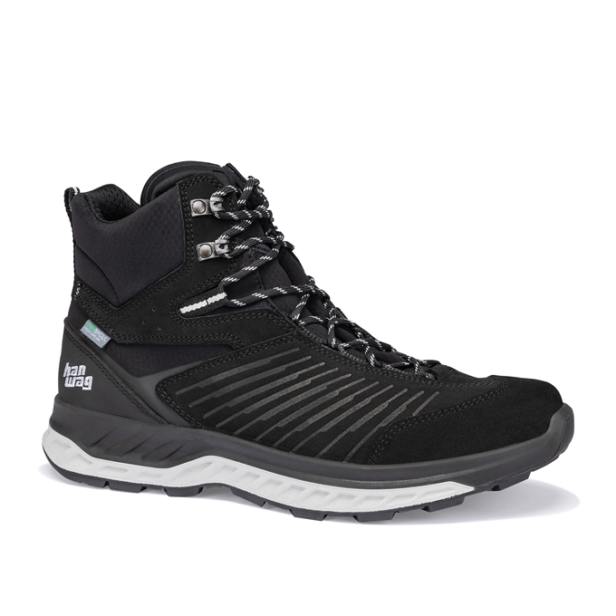 Hanwag Herren Blueridge Es - Schwarz/Hellgrau
