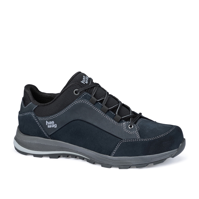 Hanwag Herren Banks Low Bunion Ll-Marineblau/Schwarz
