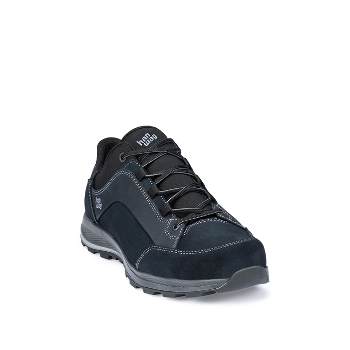 Hanwag Herren Banks Low Bunion Ll-Marineblau/Schwarz