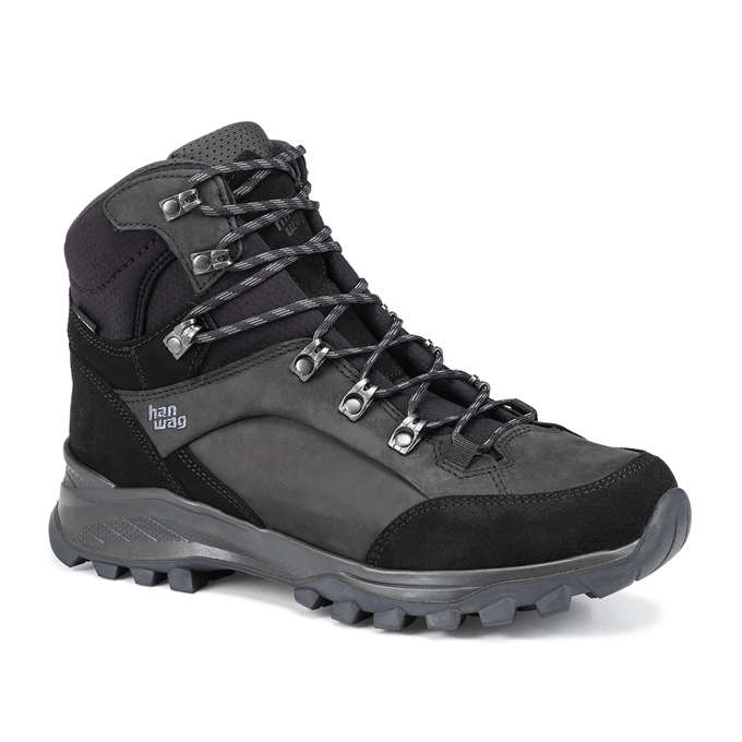 Hanwag Herren Banks Gtx - Schwarz/Asphalt