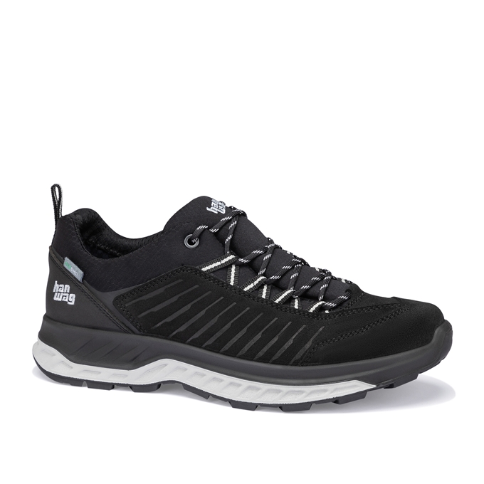 Hanwag Herren Blueridge Low Es - Schwarz/Hellgrau