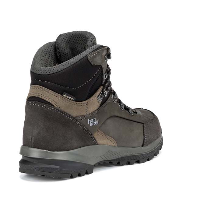Hanwag Herren Banks Sf Extra Gtx-Asphalt/Hellbraun
