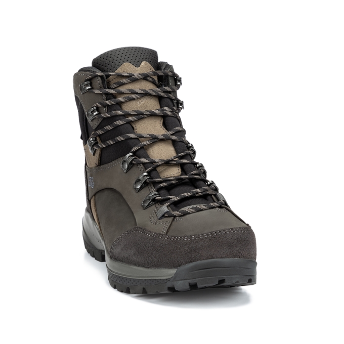 Hanwag Herren Banks Sf Extra Gtx-Asphalt/Hellbraun
