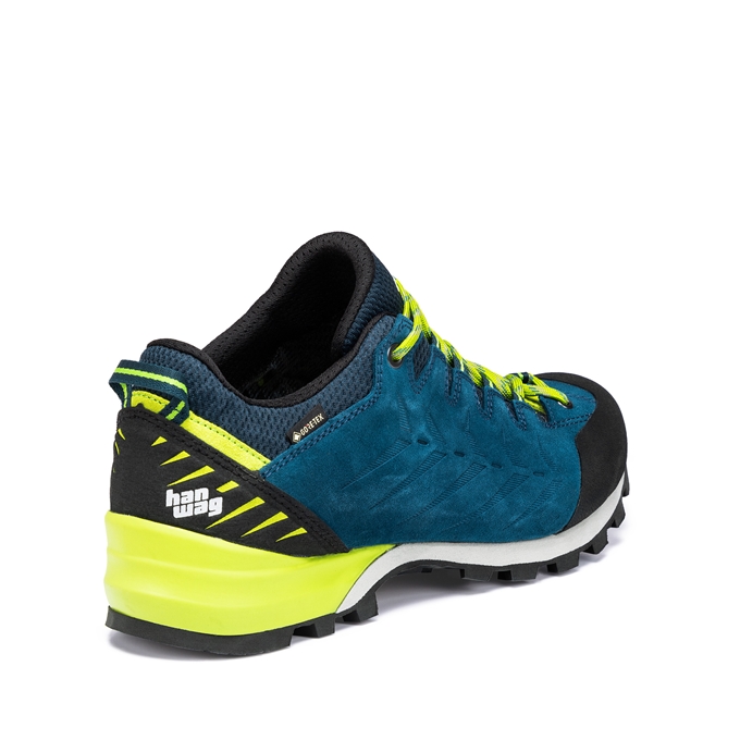Hanwag Herren Makra Pro Low Gtx - Meeresblau/Schwefel