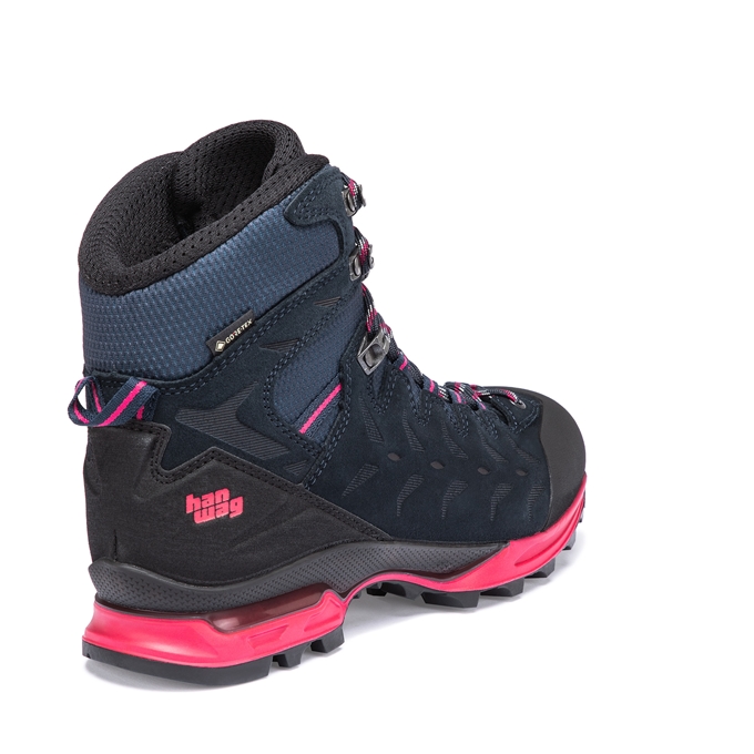 Hanwag Damen Makra Trek Lady Gtx - Marineblau/Rosa