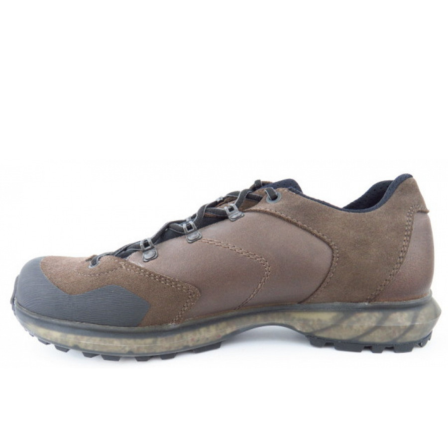 Hanwag Herren  Tarso Low Es Mocca/Black Wanderschuh In Mocca/Schwarz