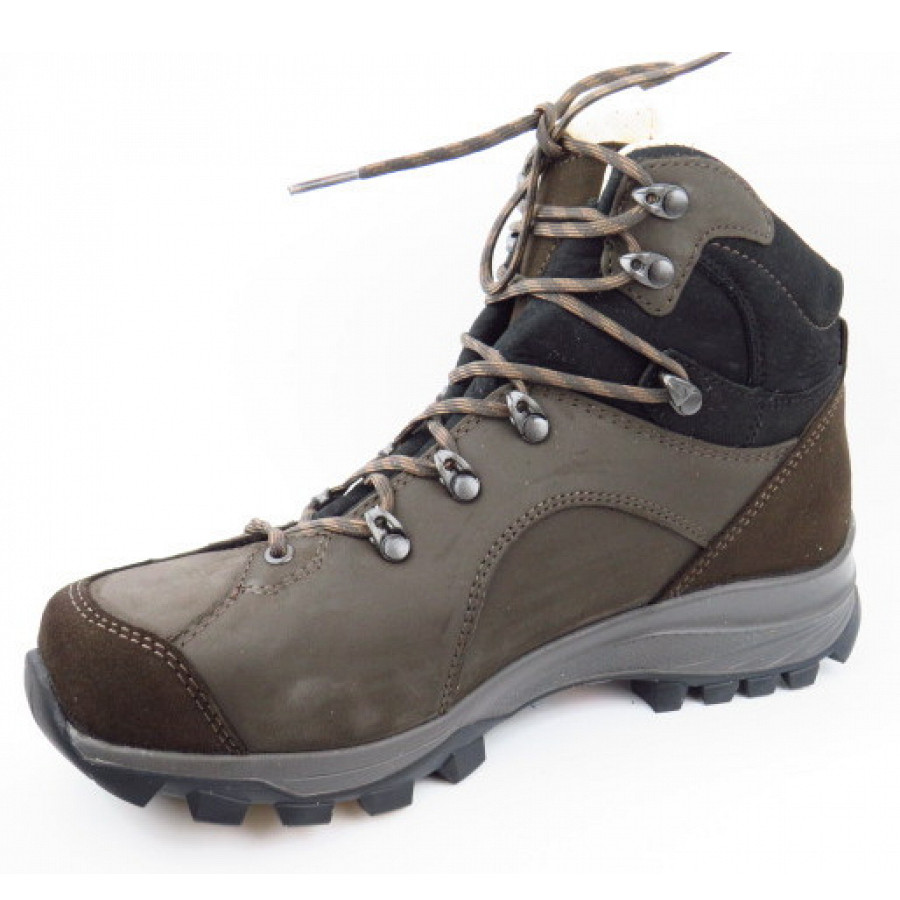 Hanwag Damen Alta Bunion Ii Lady Lederfutter Wanderstiefel In Mocca Black