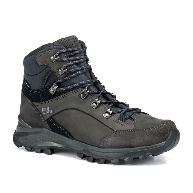 Hanwag Herren Banks Gtx - Marineblau/Asphalt