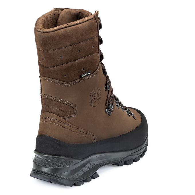 Hanwag Herren Brenner Pro Wide Gtx-Braun/Asphalt