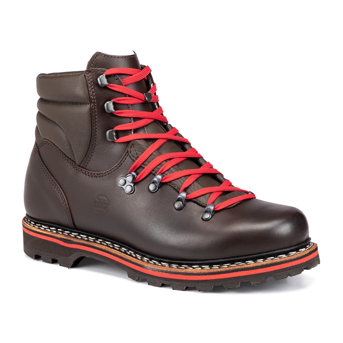 Hanwag Herren Grunten Winter - Bordeauxrot/Kastanienbraun