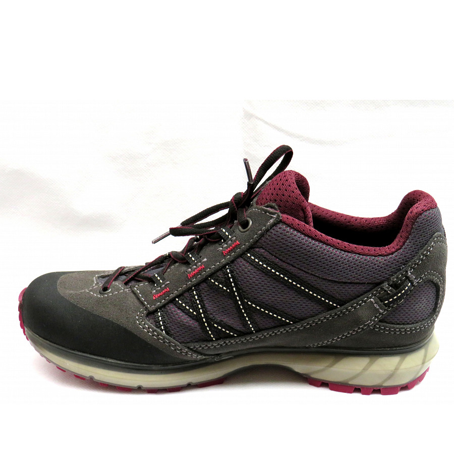 Hanwag Damen Belorado Ii Tubetec Lady Wanderschuh In Asphalt/Dark Garnet