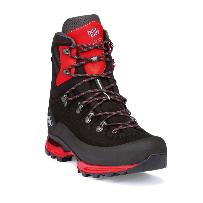 Hanwag Herren Alverstone Ii Gtx - Schwarz/Rot