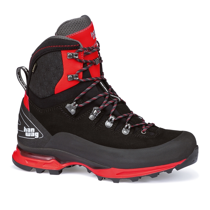 Hanwag Herren Alverstone Ii Gtx - Schwarz/Rot